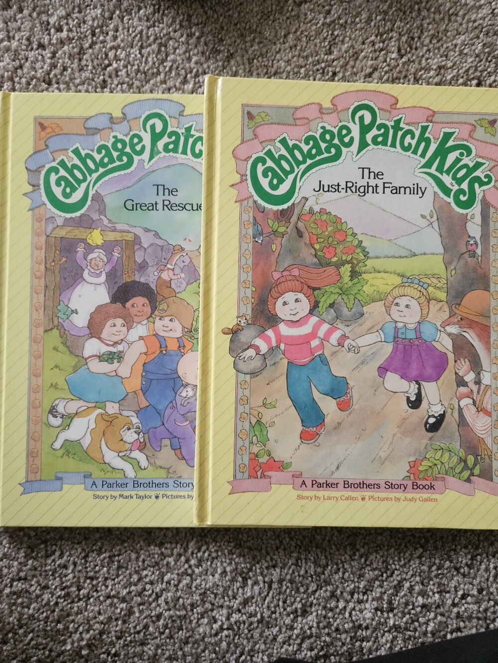 1984 The Cabbage Patch Kids Book Set